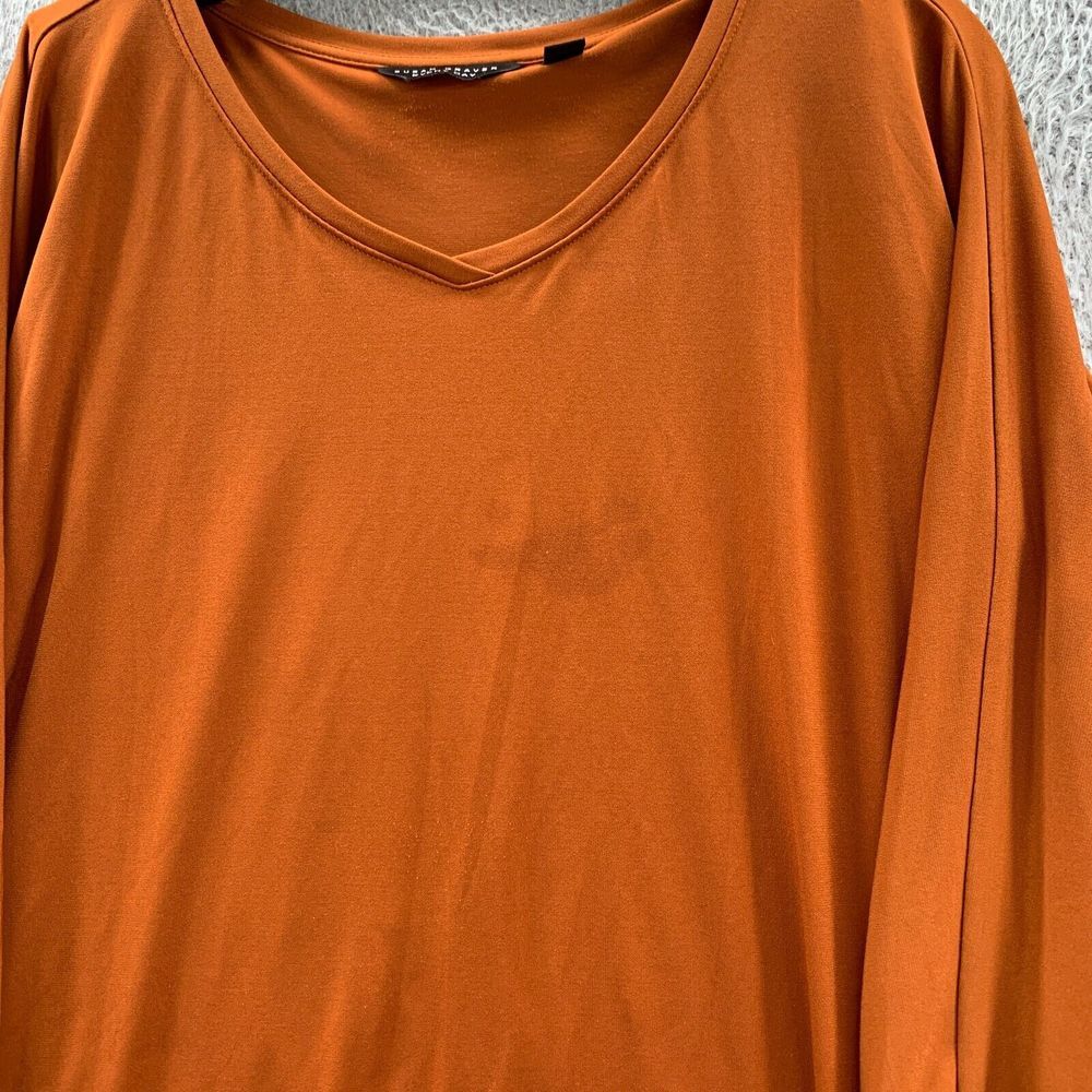 SUSAN GRAVER Blouse Womens Large Top Long Sleeve* - Picture 4 of 11